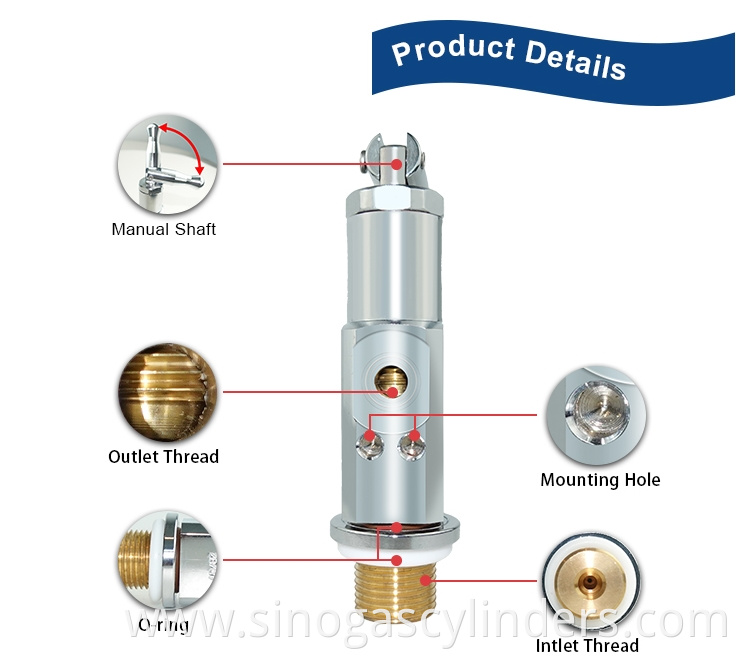 Oxygen Valves for Gas Cylinders